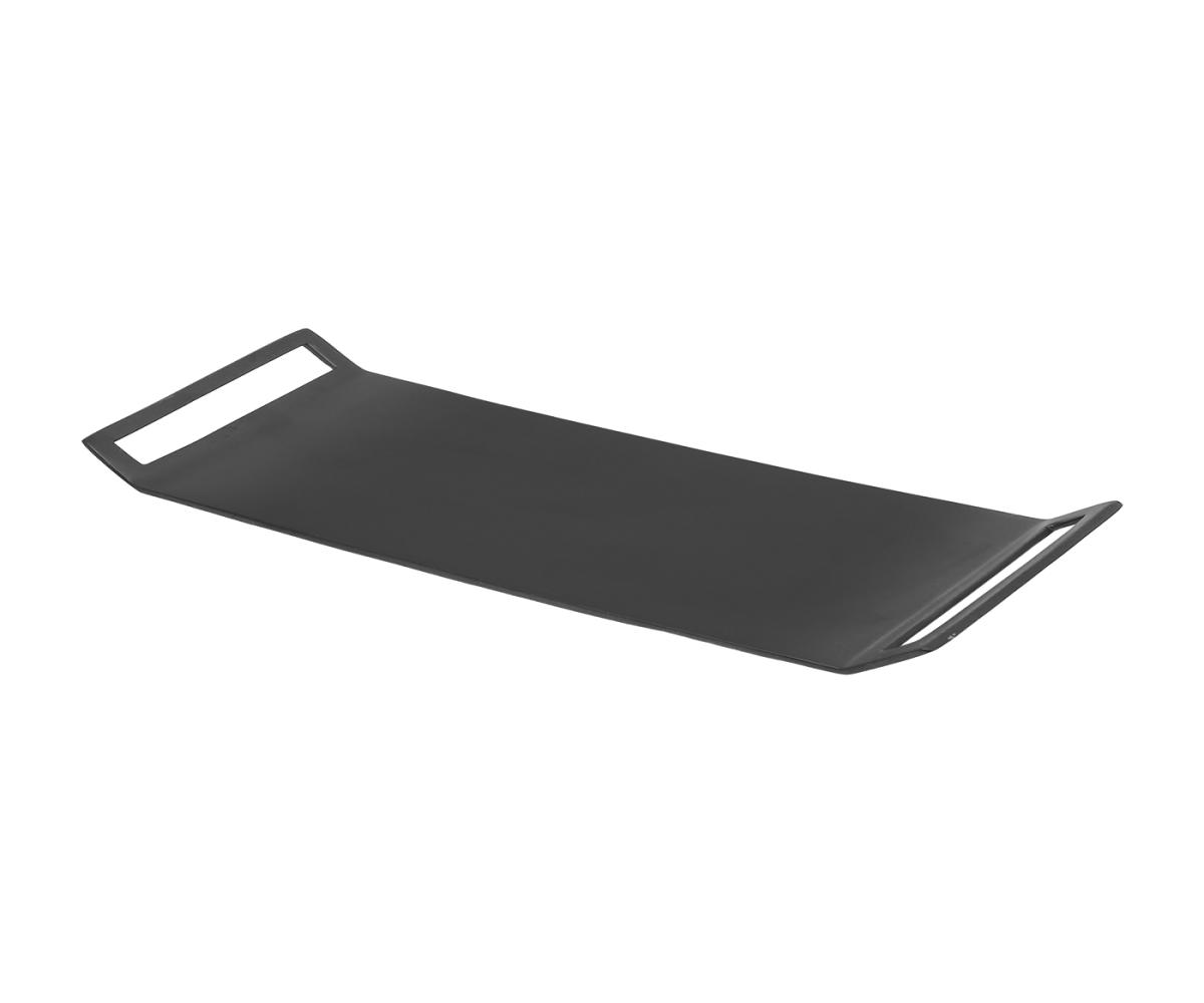 Urban matte black serving tray